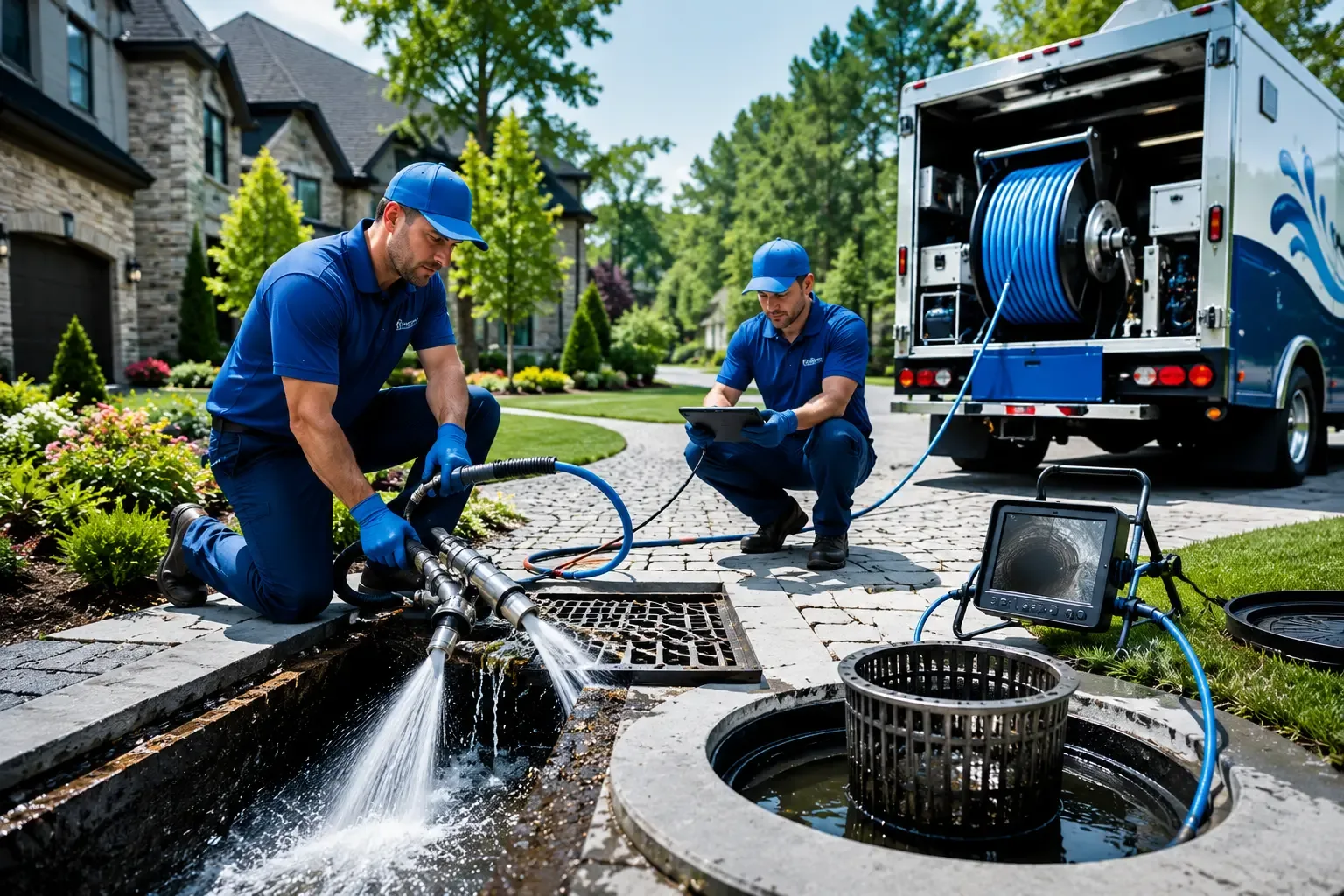 Local outdoor drain cleaning professionals in Mount Sinai, NY